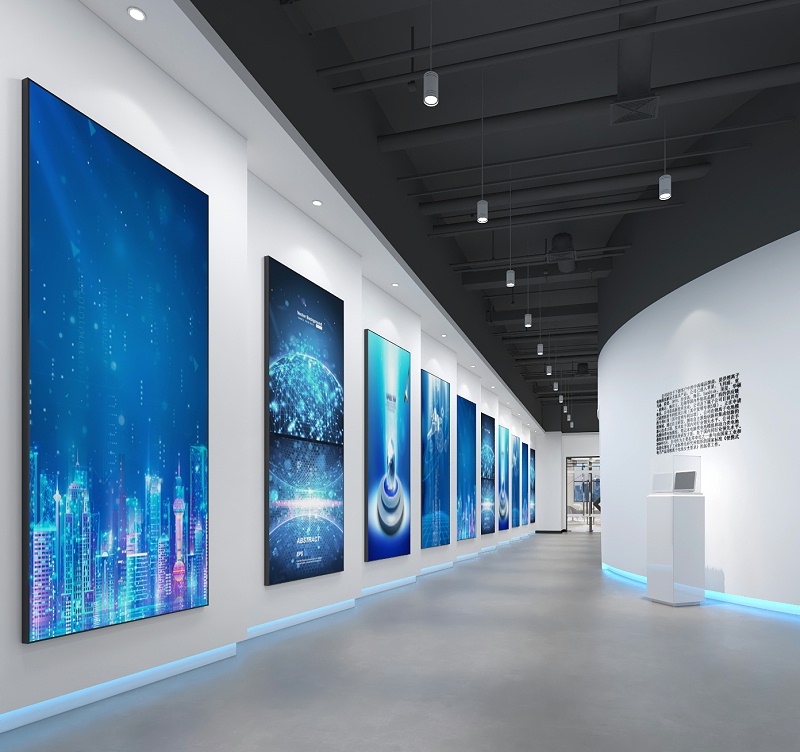 展廳設計效果圖_展廳裝修設計方法_企業(yè)展廳這樣裝修設計就對了！